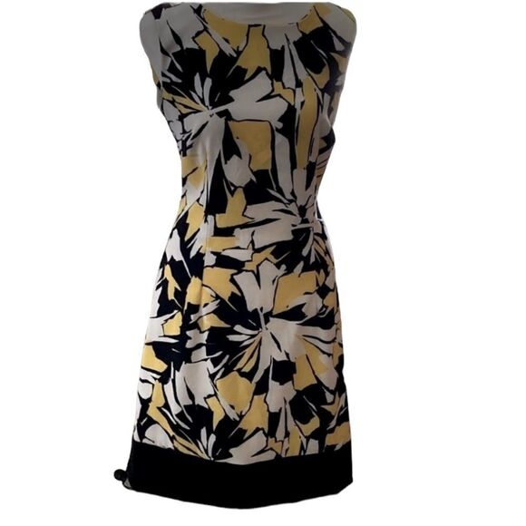 Ronni Nicole Dresses & Skirts - Ronnie Nicole Yellow black Dress Sz 6